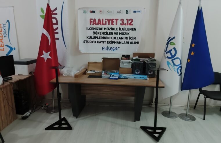 Stüdyo Malzemeleri Alımı