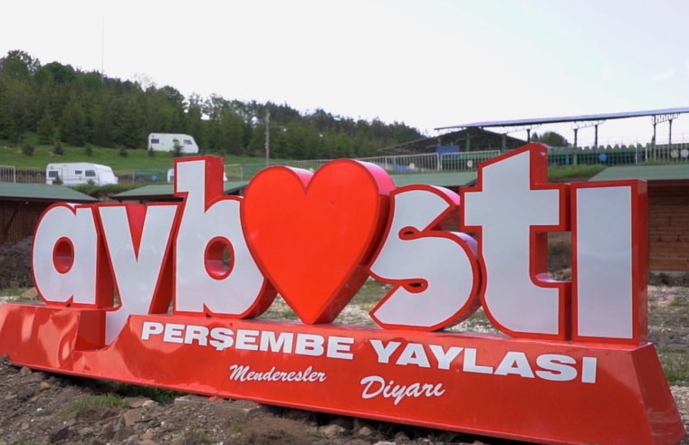 Aybastı Perşembe Yaylası Yürüyüş Yoluna Kutu Harf Tabela Yapımı