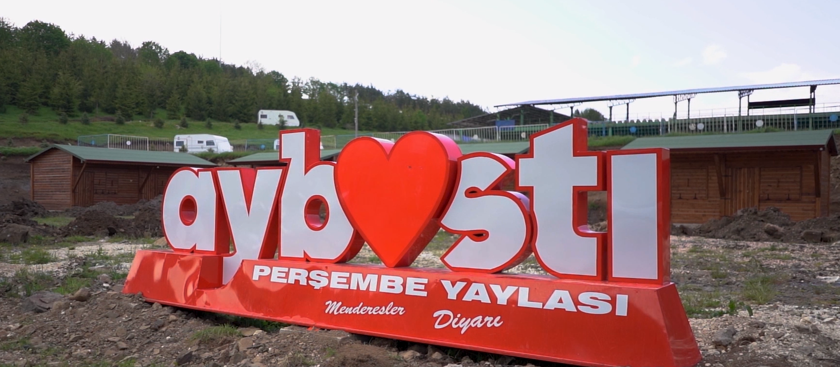 Aybastı Perşembe Yaylası Yürüyüş Yoluna Kutu Harf Tabela Yapımı